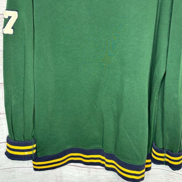 Ralph Lauren Polo Varsity Green Tiger Patch Pullover Crew Neck Sweatshirt XL - Picture 10 of 10